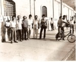 caricaturists in Kyrenia Road in 1986